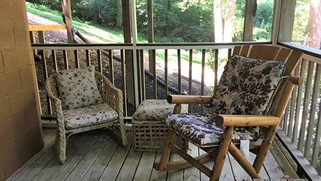 comfy chairs outside