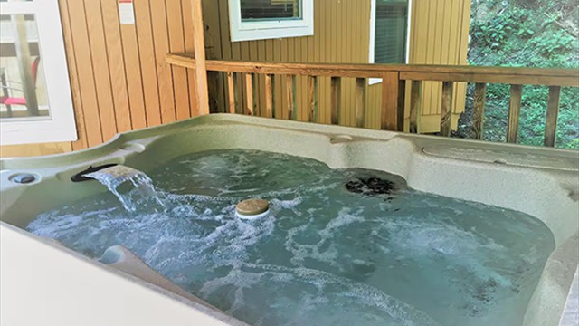 hottub closeup
