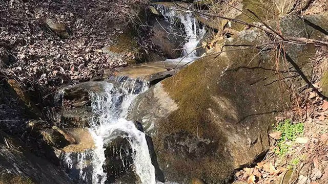 small waterfall